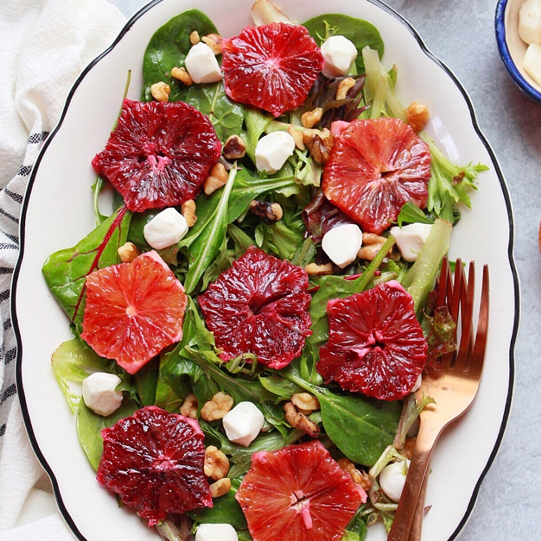 Blood Orange Salad & Vinaigrette