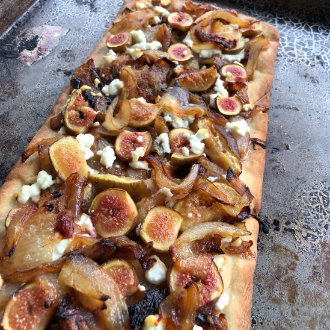 Fig and Goat Cheese Flatbread